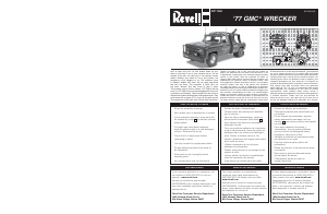 Manual Revell set 85-7220 Trucks GMC Wrecker truck