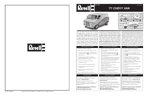 Manual de uso Revell set 85-7221 Trucks Chevrolet Van