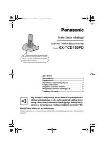 Instrukcja Panasonic KX-TCD150PD Telefon bezprzewodowy