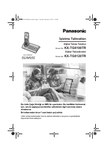 Kullanım kılavuzu Panasonic KX-TG8120TR Kablosuz telefon