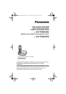 Használati útmutató Panasonic KX-TG8021HGS Vezeték nélküli telefon