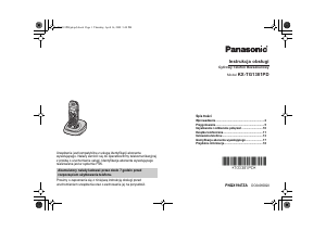 Instrukcja Panasonic KX-TG1381PD Telefon bezprzewodowy