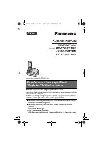 Kullanım kılavuzu Panasonic KX-TG6511TR Kablosuz telefon