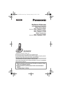 Kullanım kılavuzu Panasonic KX-TG6411TRS Kablosuz telefon