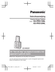 Handleiding Panasonic KX-PRS110NL Draadloze telefoon