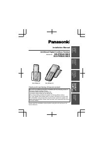 Bruksanvisning Panasonic KX-PRSA10EX Trådlös telefon