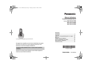 Mode d’emploi Panasonic KX-TG1311FR Téléphone sans fil
