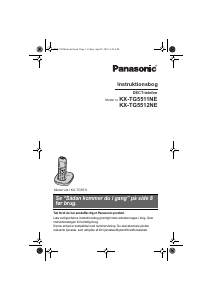 Brugsanvisning Panasonic KX-TG5511NE Trådløs telefon