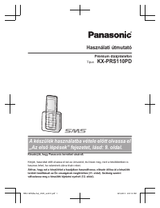 Használati útmutató Panasonic KX-PRS110PD Vezeték nélküli telefon