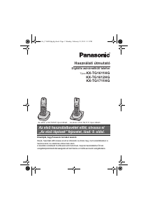 Használati útmutató Panasonic KX-TG1612HG Vezeték nélküli telefon