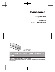 Brugsanvisning Panasonic KX-TGK310NE Trådløs telefon