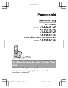 Brugsanvisning Panasonic KX-TG6881NE Trådløs telefon