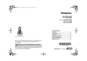 Brugsanvisning Panasonic KX-TG1313NE Trådløs telefon