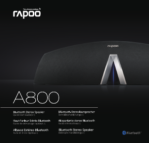 Manual Rapoo A800 Speaker