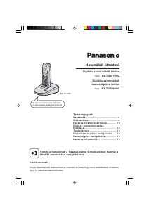 Használati útmutató Panasonic KX-TG1090HG Vezeték nélküli telefon