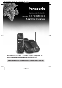 Használati útmutató Panasonic KX-TCD950HGB Vezeték nélküli telefon