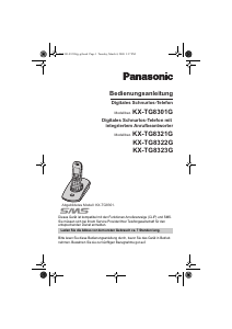 Bedienungsanleitung Panasonic KX-TG8301G Schnurlose telefon