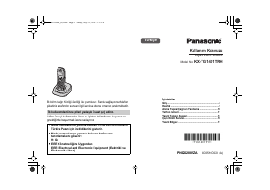 Kullanım kılavuzu Panasonic KX-TG1401E Kablosuz telefon