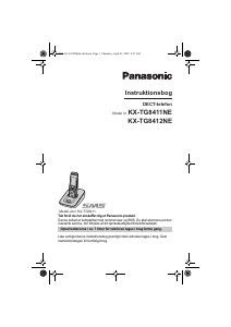 Brugsanvisning Panasonic KX-TG8411NE Trådløs telefon