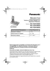 Manual de uso Panasonic KX-TG9140EXS Teléfono inalámbrico