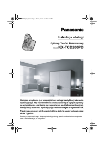 Instrukcja Panasonic KX-TCD200PD Telefon bezprzewodowy