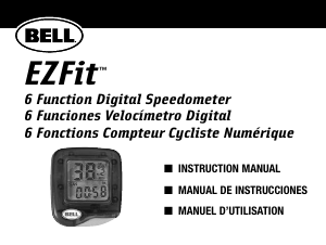 Mode d’emploi Bell EZFit Compteur vélo