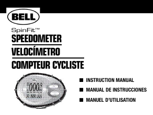 Manual de uso Bell SpinFit Ciclocomputador