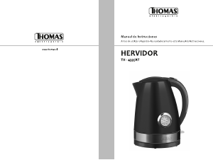 Manual de uso Thomas TH-4335RT Hervidor