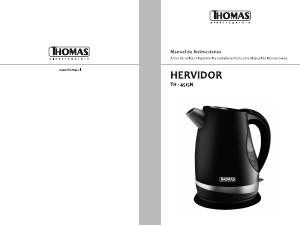 Manual de uso Thomas TH-4515N Hervidor