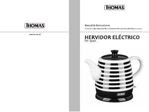 Manual de uso Thomas TH-5525C Hervidor