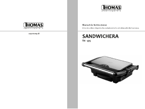 Manual de uso Thomas TH-975 Grill de contacto