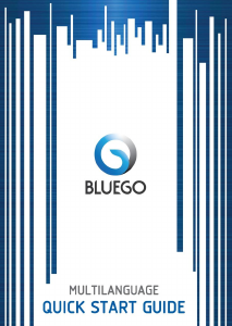 Manual de uso Bluego A-451 Teléfono móvil