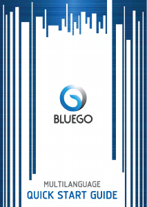 Manuale Bluego G-559 Telefono cellulare