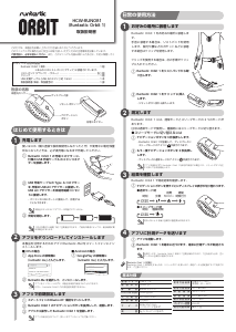 説明書 Runtastic HCW-RUNOR1 Orbit アクティビティトラッカー