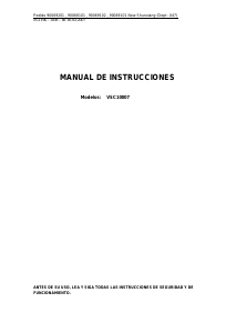 Manual de uso Saivod VSC10007 Vinoteca