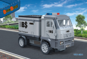 Manual BanBao set 7016 Police Money transport