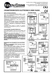 Manuale Fantini Cosmi CR2 Termostato