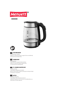Manual Menuett 008-384 Kettle