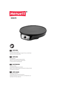 Manual Menuett 008-274 Crepe Maker