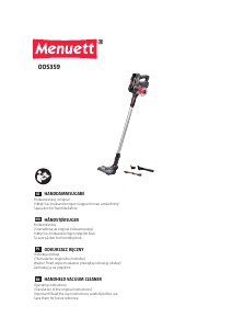 Manual Menuett 005-359 Vacuum Cleaner