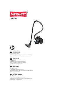 Manual Menuett 008-187 Vacuum Cleaner