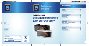 Bedienungsanleitung Medion P66077 (MD 43872) Uhrenradio