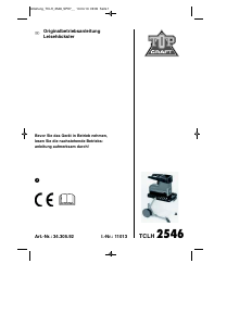 Bedienungsanleitung Topcraft TCLH 2546 Gartenhäcksler