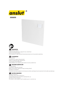 Manual Anslut 006-859 Heater