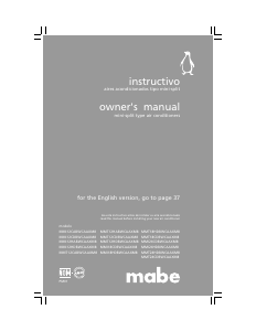 Manual de uso Mabe MMT18CDBWCAAXM8 Aire acondicionado