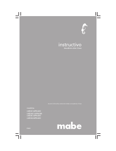 Manual de uso Mabe LMDX6124PBAB0 Lavadora