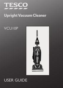 Manual Tesco VCU10P Vacuum Cleaner