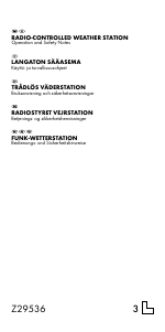 Bedienungsanleitung Auriol IAN 55982 Wetterstation