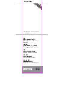 Manuale Auriol IAN 64952 Orologio da polso