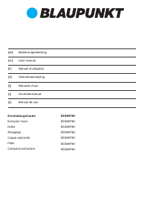 Handleiding Blaupunkt 5DS 69760 Afzuigkap